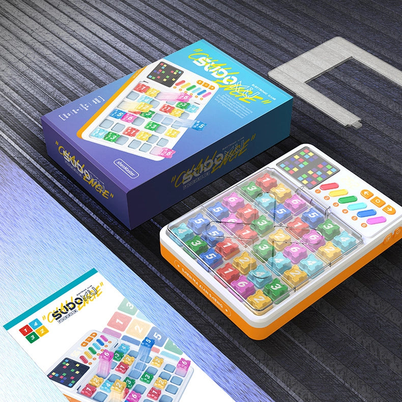 PINOER Builders B1 | Electronic Sudoku Grid Solver & Math Logic Training Console for Kids