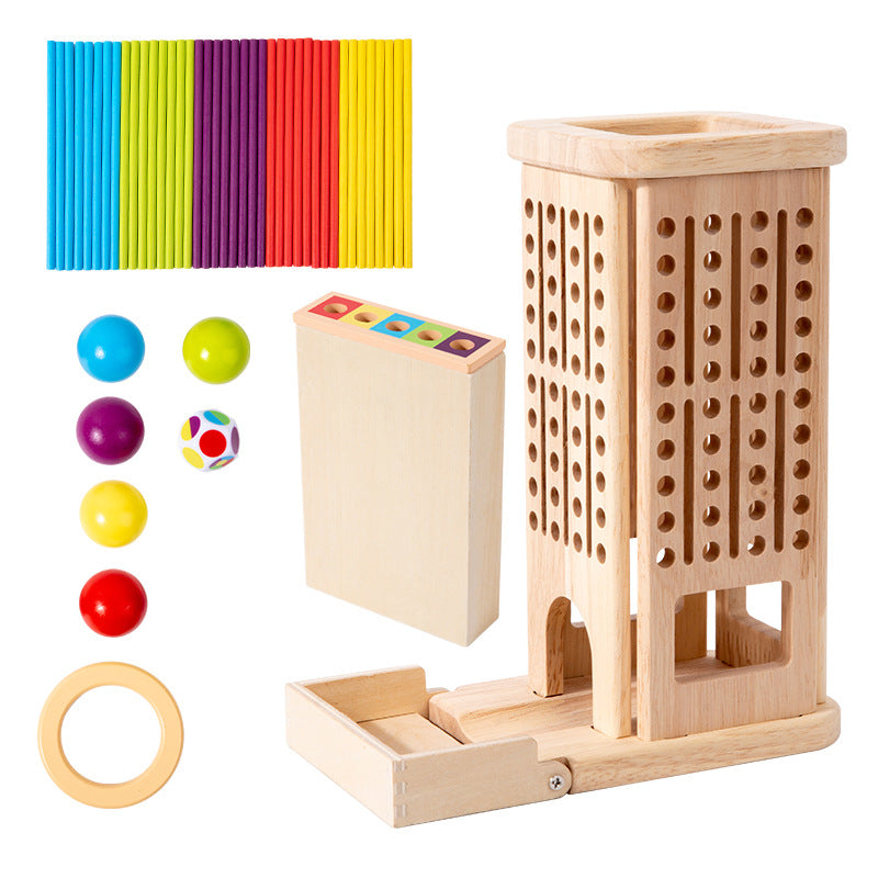 Screen-Free 3-in-1 Wooden Puzzle Game for Kids