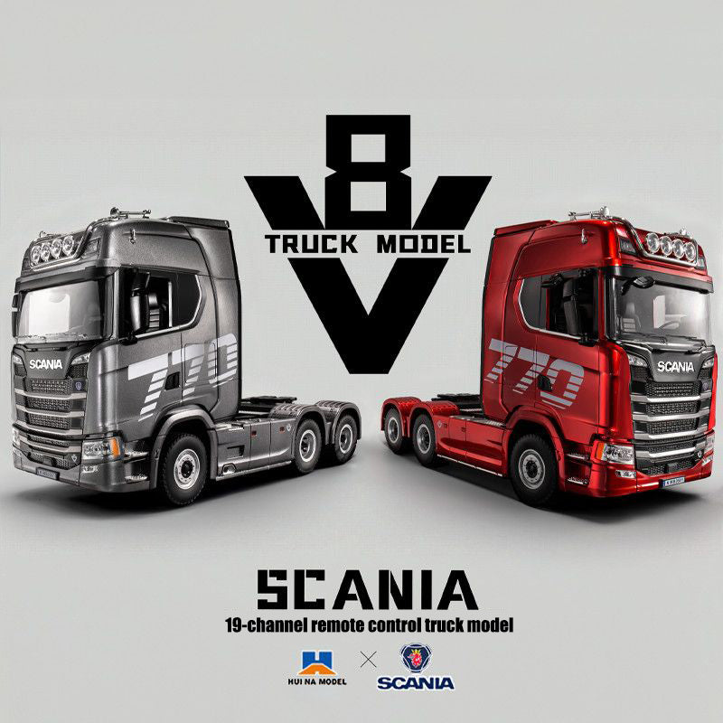 1:18 Scania 770S RC Truck & Lowboy Trailer – 80cm Heavy Duty Remote Control Scale Model for Adults