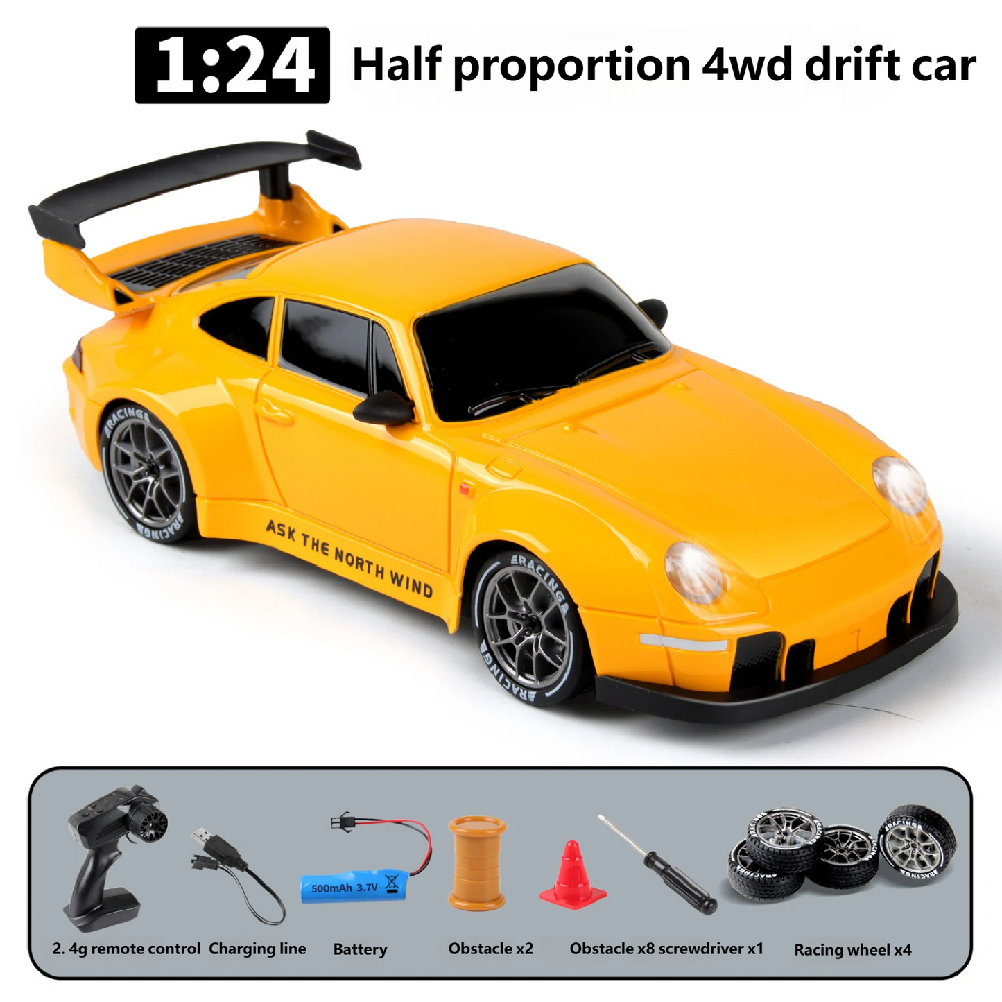 4WD High-Speed Drift RC Car