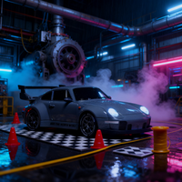 Smog Blue +Tires ×8+ Barricades 10