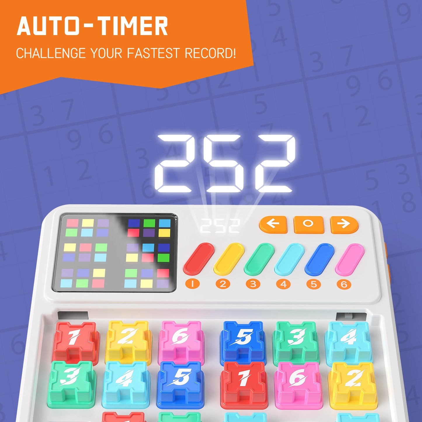 Electronic Sudoku Handheld Puzzle Game