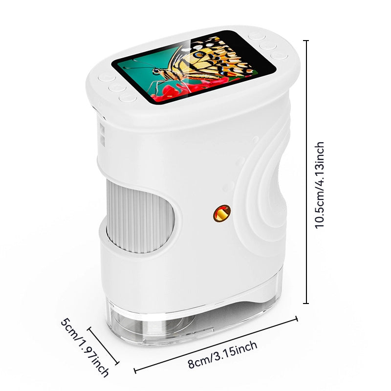 PINOER Thinkers T1 handheld digital microscope for kids with built-in camera.
