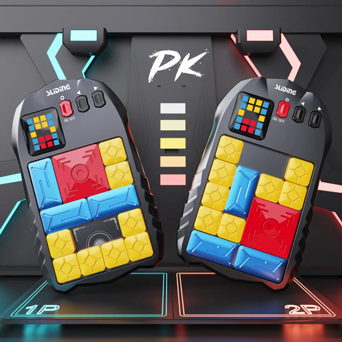 Rechargeable Handheld Slide Puzzle Game