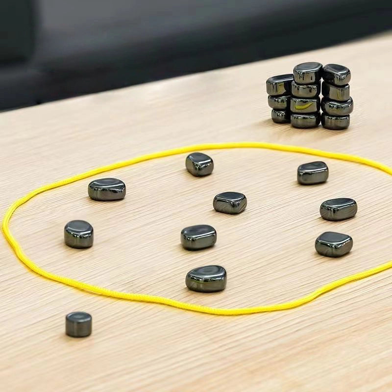 PINOER Thinkers T6 | Magnetic Effect Strategy Chess Game & Interactive Physics Tabletop Puzzle